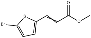 3-(5-BROMO-THIOPHEN-2-YL)-ACRYLIC ACID METHYL ESTER
 Structure