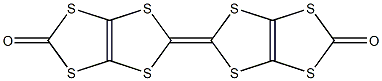 BIS(CARBONYLDITHIO)테트라티아풀발렌 구조식 이미지