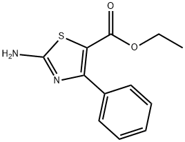 Ethyl 2-amino-4-phenyl-5-thiazolecarboxylate Structure