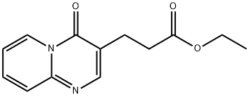4-Oxo-4H-pyrido[1,2-a]pyrimidine-3-propanoic acid ethyl ester Structure