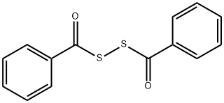 dibenzoyl disulphide  구조식 이미지