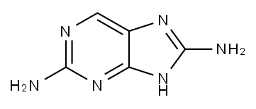 1H-Purine-2,8-diamine (9CI) 구조식 이미지
