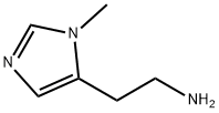 2-(3-methylimidazol-4-yl)ethanamine 구조식 이미지