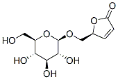(S)-5-[(beta-D-glucopyranosyloxy)methyl]furan-2(5H)-one  구조식 이미지