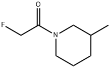 3-Pipecoline, 1-(fluoroacetyl)- (7CI,8CI) Structure