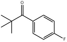 1-Propanone, 2,2-dimethyl-1-(4-fluorophenyl)- Structure