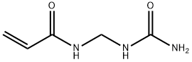 N-[[(aminocarbonyl)amino]methyl]acrylamide  구조식 이미지