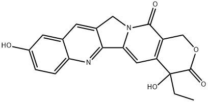10-Hydroxycamptothecin Structure