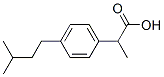 Benzeneacetic acid, -alpha--methyl-4-(3-methylbutyl)- (9CI) 구조식 이미지