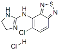 Tizanidine hydrochloride 구조식 이미지