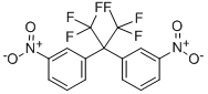 2,2-bis(3-nitrophenyl)hexafluoropropane Structure