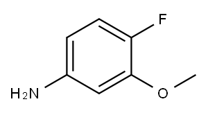 4-Fluoro-3-methoxyaniline 구조식 이미지