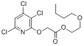 3,5,6-트라이클로로-2-피리딜옥시아세트산 2-뷰톡시에틸  에스테르 구조식 이미지