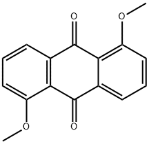 1,5-dimethoxyanthraquinone  Structure