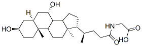 Glycoursodeoxycholic Acid Structure