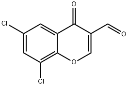 6,8-디클로로-3-포르밀크롬 구조식 이미지