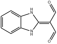 Propanedial, (1,3-dihydro-2H-benzimidazol-2-ylidene)- (9CI) 구조식 이미지