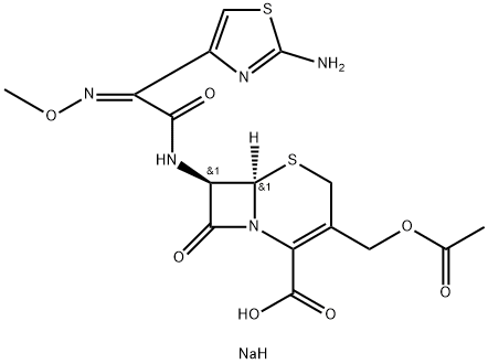 Cefotaxime sodium Structure