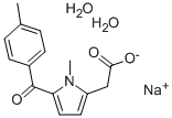 Sodium tolmetin dihydrate Structure