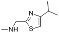 2-Thiazolemethanamine,N-methyl-4-(1-methylethyl)-(9CI) Structure