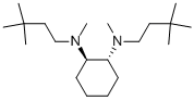(1R,2R)-N,N'-Dimethyl-N,N'-bis(3,3-dimethylbutyl)cyclohexane-1,2-diamine 구조식 이미지
