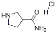 Pyrrolidine-3-carboxaMide hydrochloride Structure
