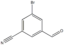 3-Bromo-5-cyanobenzaldehyde Structure