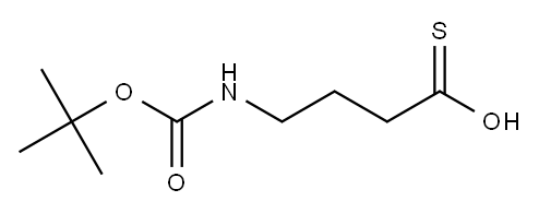 Butanethioic acid, 4-[[(1,1-dimethylethoxy)carbonyl]amino]- (9CI) 구조식 이미지