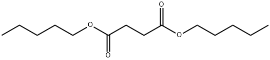 Dipentyl succinate Structure
