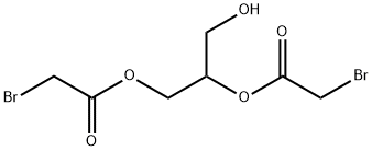 1-(hydroxymethyl)ethylene bis(bromoacetate) 구조식 이미지