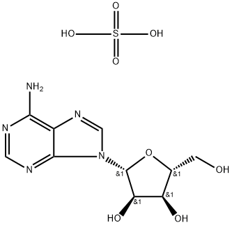 9-BETA-D-RIBOFURANOSYLADENINE HEMISULFATE SALT Structure