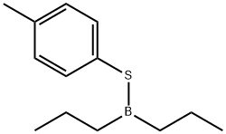 Borinic acid,dipropylthio-4-methylphenyl ester Structure