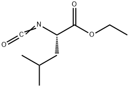 ETHYL 2-ISOCYANATO-4-METHYLVALERATE Structure