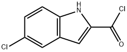 1H-Indole-2-carbonyl chloride, 5-chloro- (9CI) Structure