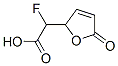 2-Furanacetic acid, alpha-fluoro-2,5-dihydro-5-oxo- (9CI) 구조식 이미지