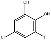 1,2-벤질렌올,5-클로로-3-플루오로- 구조식 이미지