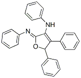 3-Furanamine,  2,5-dihydro-N,4,5-triphenyl-2-(phenylimino)- 구조식 이미지
