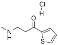 1-Propanone, 3-(MethylaMino)-1-(2-thienyl)-, hydrochloride Structure