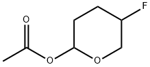 2H-Pyran-2-ol,5-fluorotetrahydro-,acetate(9CI) Structure