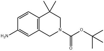 645418-66-2 tert-butyl 7-amino-4,4-dimethyl-3,4-dihydroisoquinoline-2(1H)-carboxylate