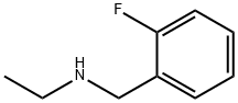 N-ETHYL-O-FLUOROBENZYLAMINE Structure