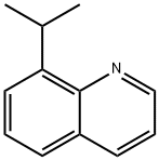 8-(isopropyl)quinoline  구조식 이미지