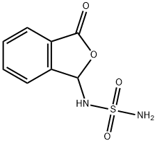 Sulfamide, (1,3-dihydro-3-oxo-1-isobenzofuranyl)- (9CI) 구조식 이미지