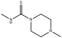1-Piperazinecarbothioamide,N,4-dimethyl-(9CI) 구조식 이미지
