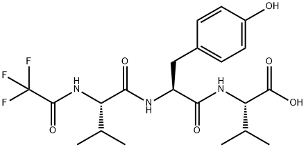 TFA-VAL-TYR-VAL-OH Structure