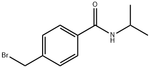 4-(BROMOMETHYL)-N-(L-METHYLETHYL)BENZAMIDE 구조식 이미지