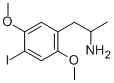 1-(4-IODO-2,5-DIMETHOXYPHENYL)PROPAN-2-AMINE 구조식 이미지