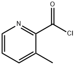 2-Pyridinecarbonyl chloride, 3-methyl- (9CI) Structure