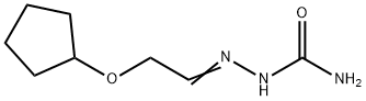 Hydrazinecarboxamide, 2-[2-(cyclopentyloxy)ethylidene]- (9CI) 구조식 이미지