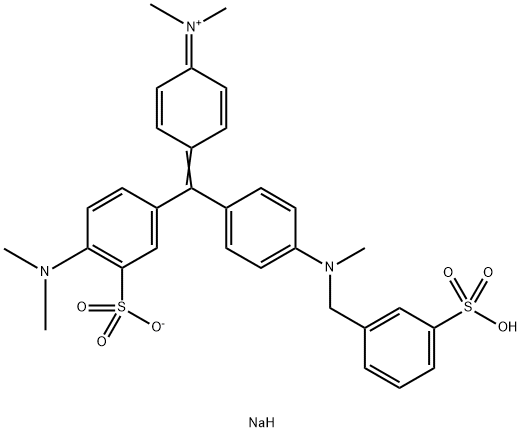 6460-05-5 hydrogen [4-[[4-(dimethylamino)-3-sulphonatophenyl][4-[methyl(3-sulphonatobenzyl)amino]phenyl]methylene]cyclohexa-2,5-dien-1-ylidene]dimethylammonium, sodium salt 